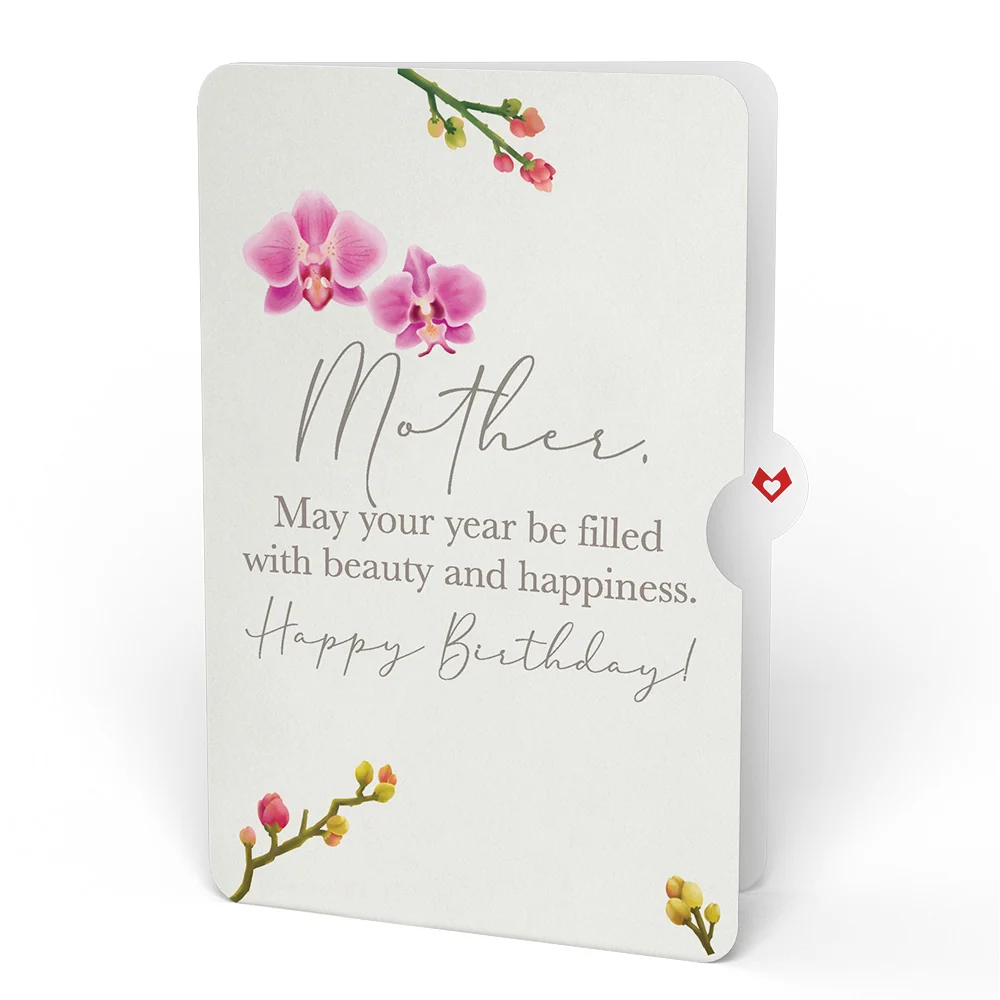 Lovepop Cherry Blossom Birthday Bouquet and Sentiment Set for Mother Vase - Image 4
