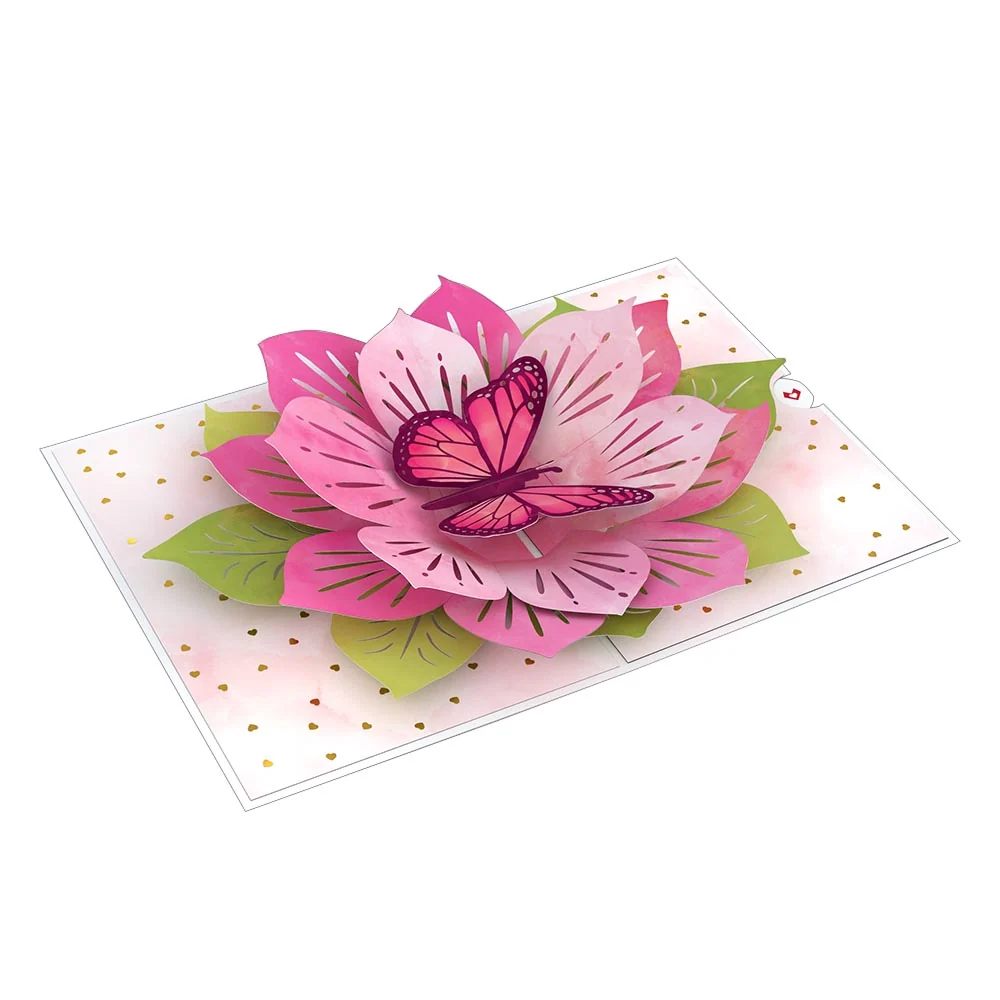Lovepop Valentine’s Day Butterfly Pop-Up Card - Image 3