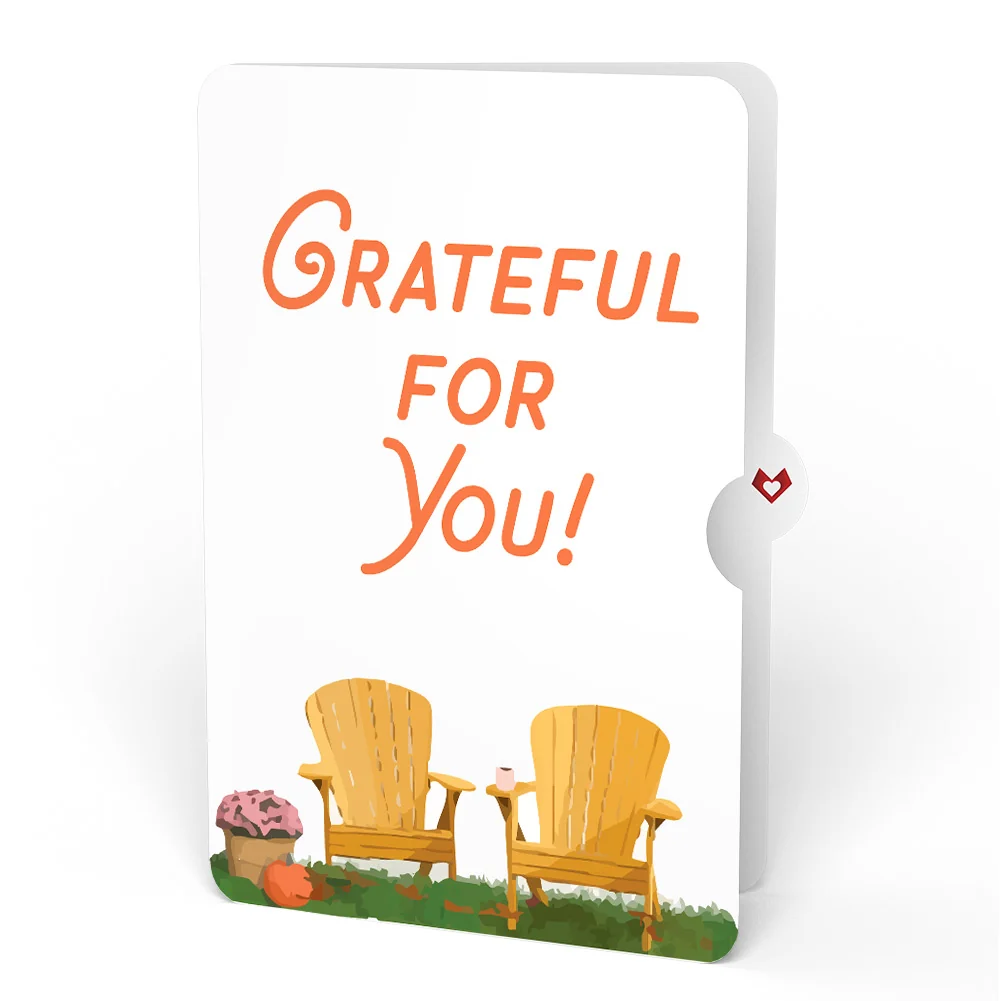 Lovepop Fall Welcome Appreciation Pop-Up Card and Sentiment Set Chair - Image 4