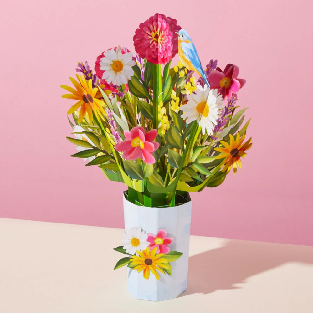 Lovepop 'Happiest Birthday Wishes' Plushpop Card and Bouquet Bundle - Image 7
