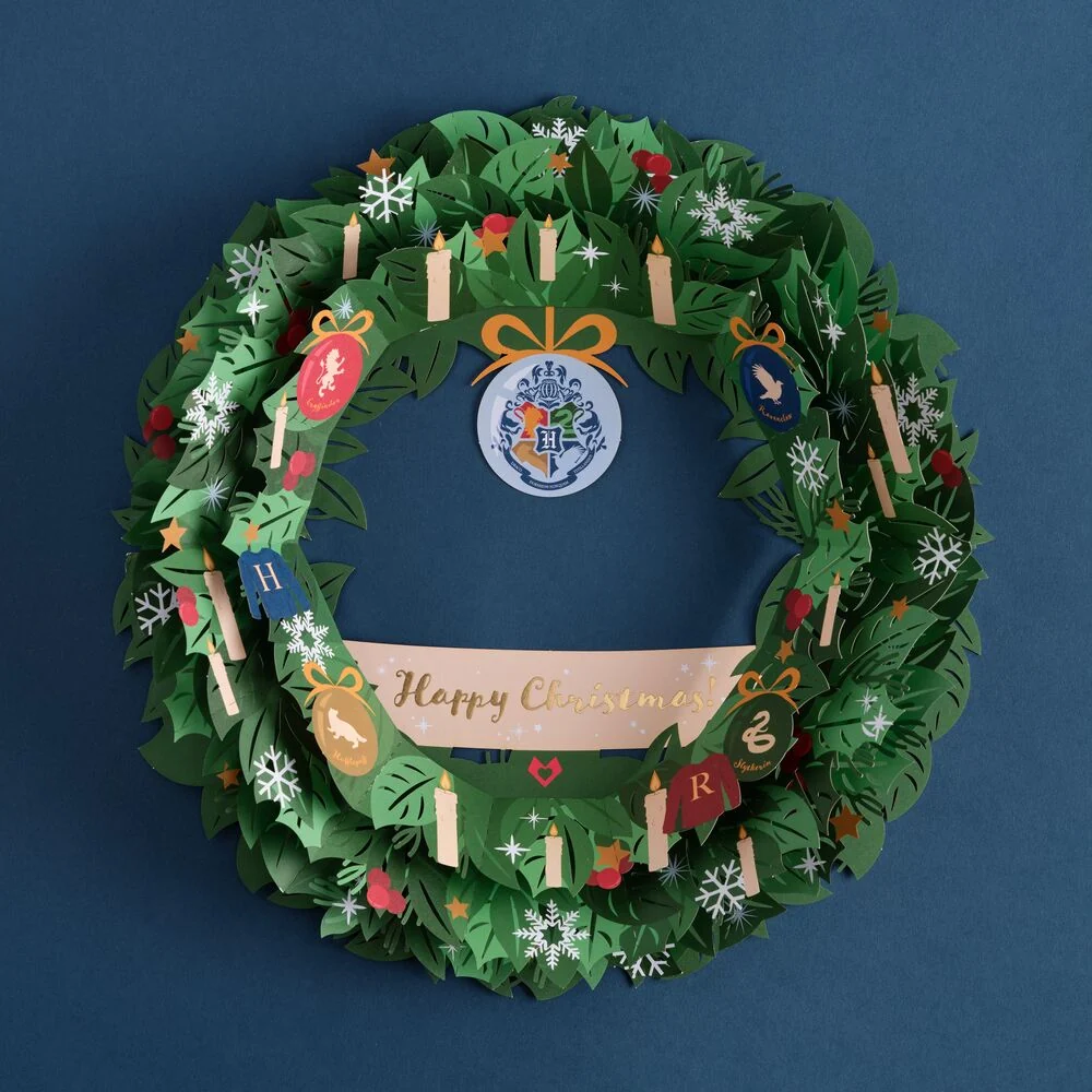 Lovepop Harry Potter Happy Christmas Wreath Candle - Image 2