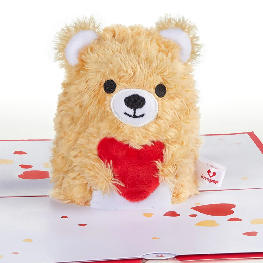 Lovepop You're The Beary Best Valentine Plushpop Card and Sentiment Set for Son - Image 3