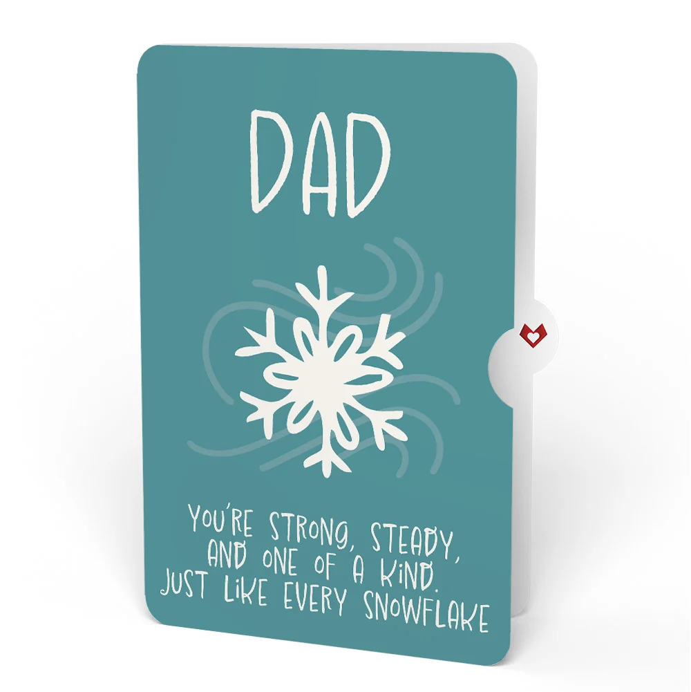 Lovepop Snowy Owl Winter Pop-Up Card and Sentiment Set for Dad - Image 4