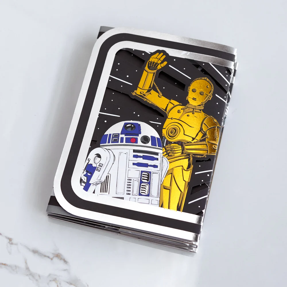 Lovepop Star Wars Happy Birthday Loooooong Card (Expands to 2 feet) - Image 2