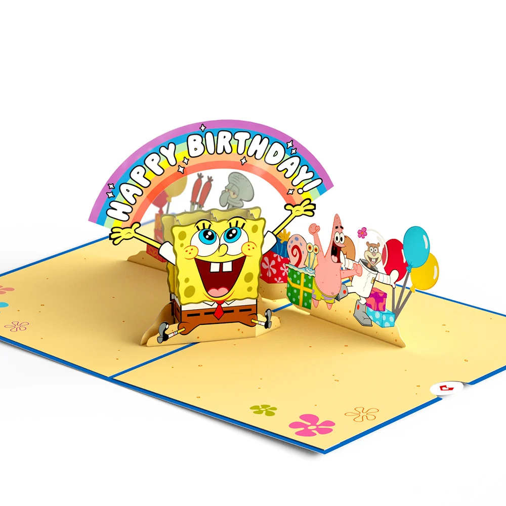 Lovepop SpongeBob SquarePants Happy Birthday Pop-Up Card - Image 3