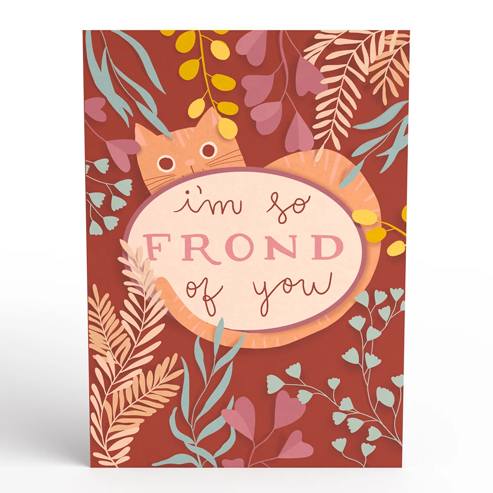 Lovepop So Frond of You Card with Mini Bouquet - Image 5