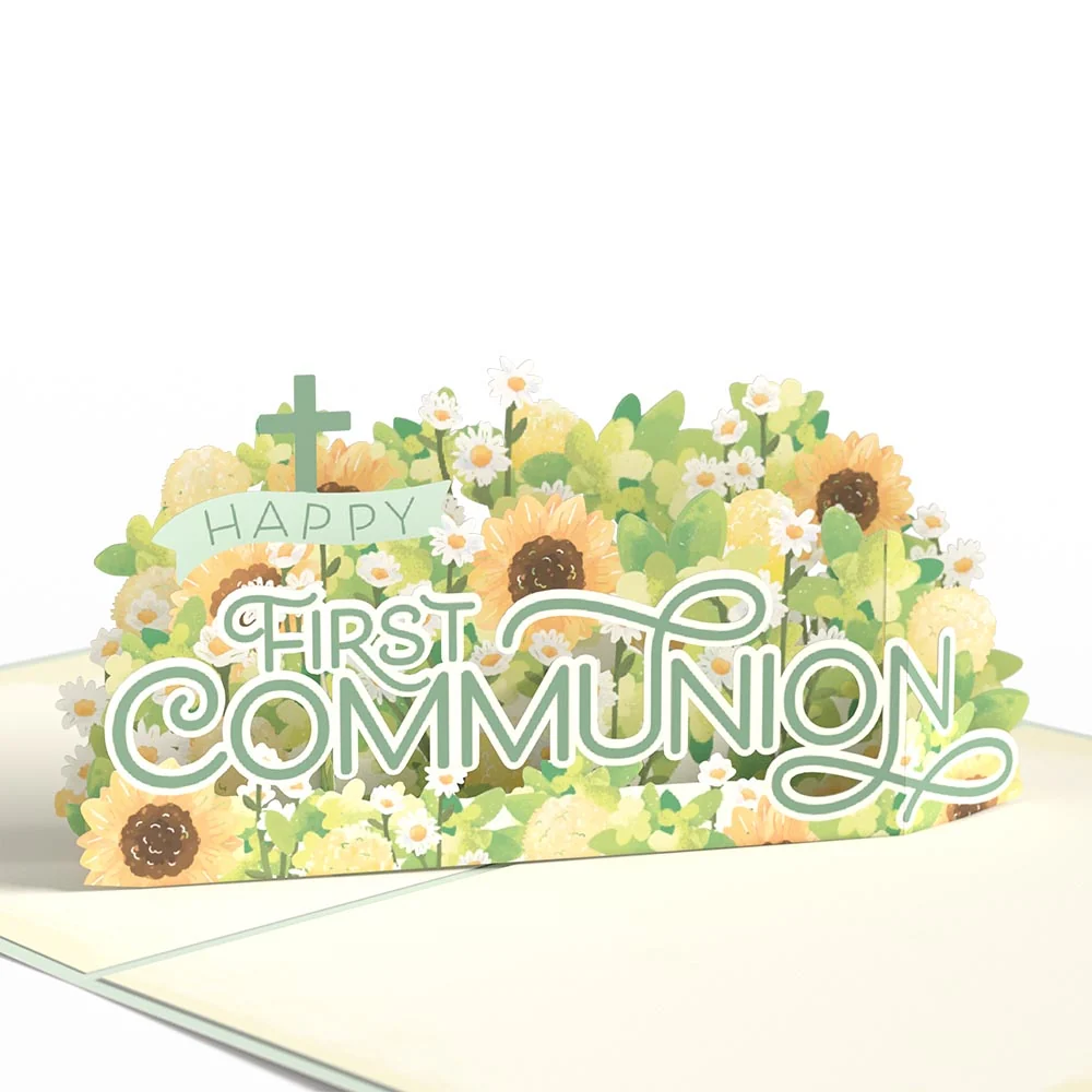 Lovepop Happy First Communion Pop-Up Card - Image 2