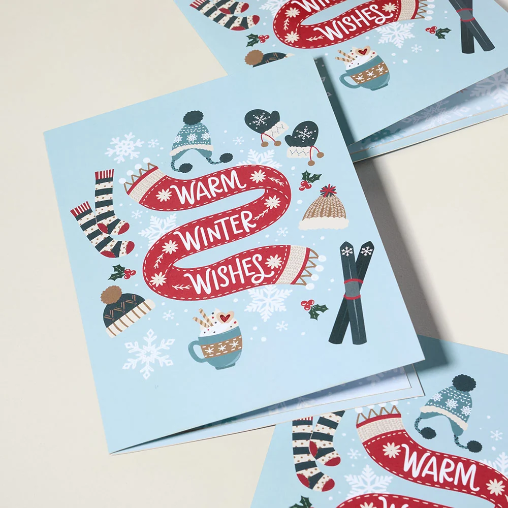 Lovepop 'Warm Winter Wishes' Holiday Penguin Plushpop Card - Image 3