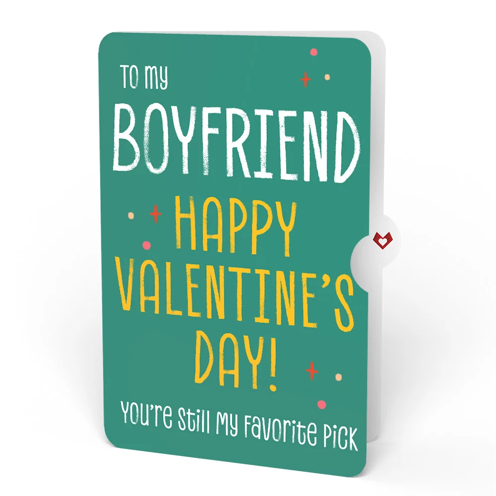 Lovepop Pick You Every Time Valentine Pop-Up Card and Sentiment Set for Boyfriend Glass - Image 4