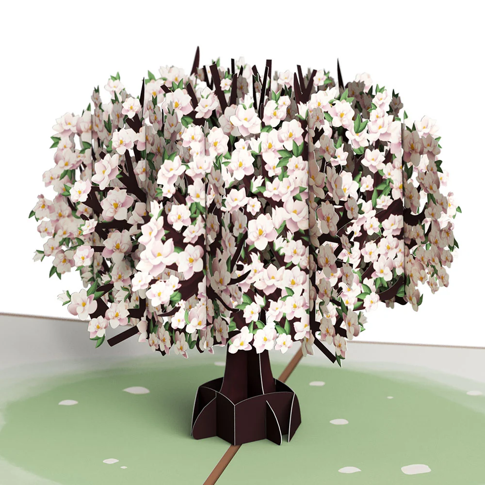 Lovepop Pink Magnolia Tree Birthday Pop-Up Card and Sentiment Set - Image 3