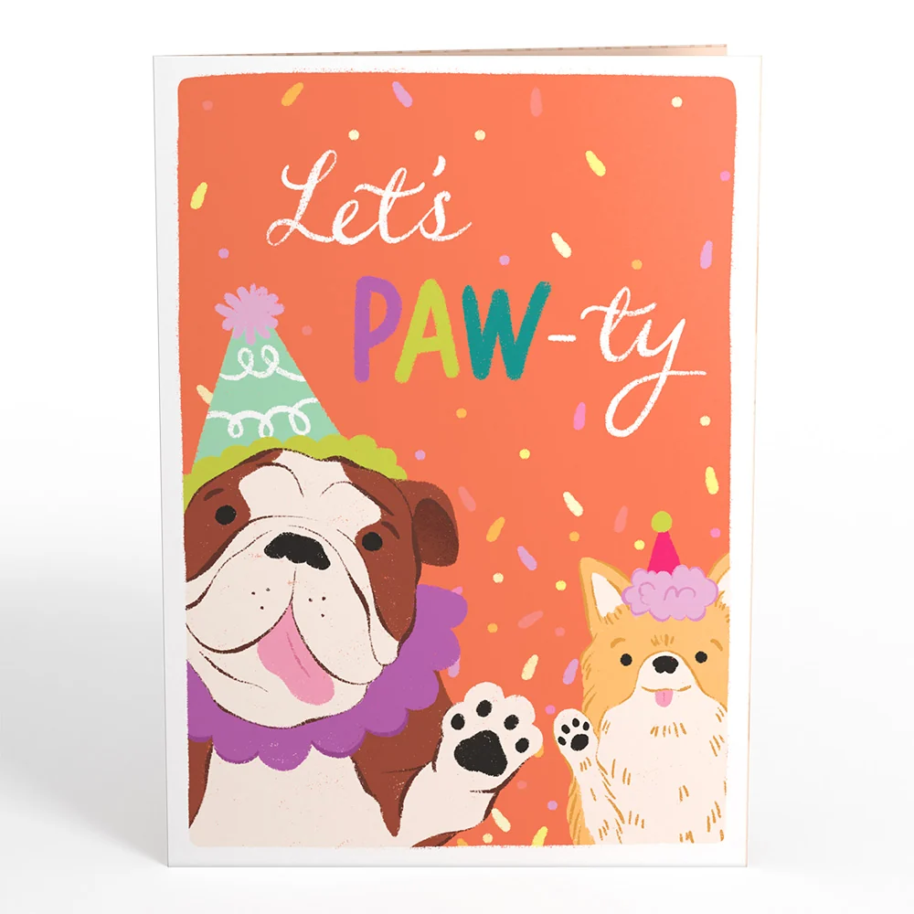 Lovepop Birthday Pawty Pups Music and Lights Pop-Up Card - Image 4