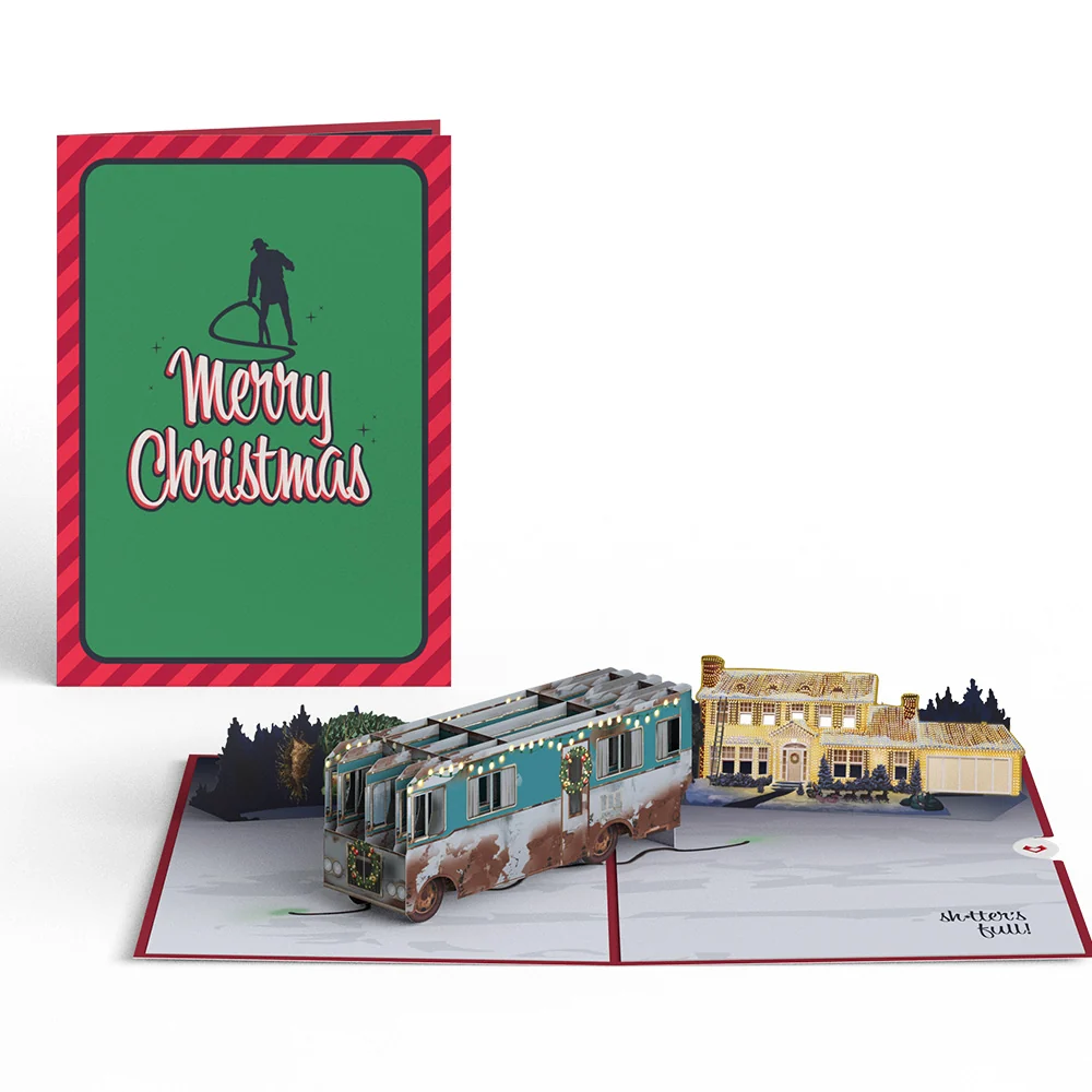 Lovepop National Lampoon's Christmas Vacation Sh*tter's Full Pop-Up Card