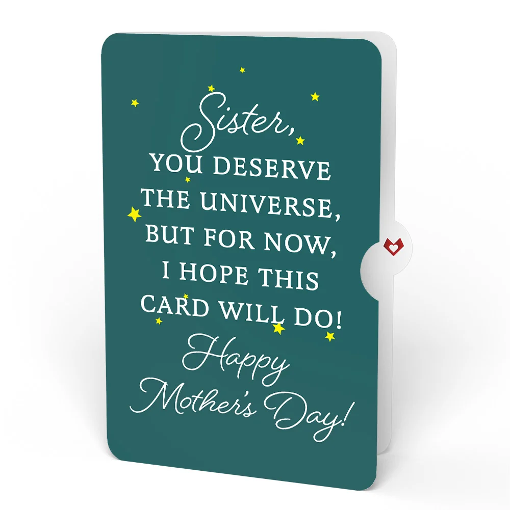 Lovepop Love You to the Moon and Back Mother's Day Pop-Up Card and Sentiment Set for Sister - Image 4