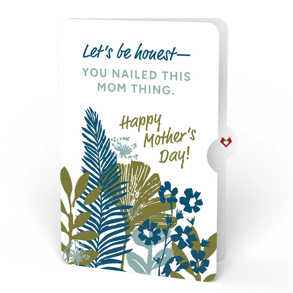 Lovepop One for the Books Mother’s Day Petal Pressed Bookmark Card and Layered Leaf Harmony Sentiment Set for Mom - Image 4
