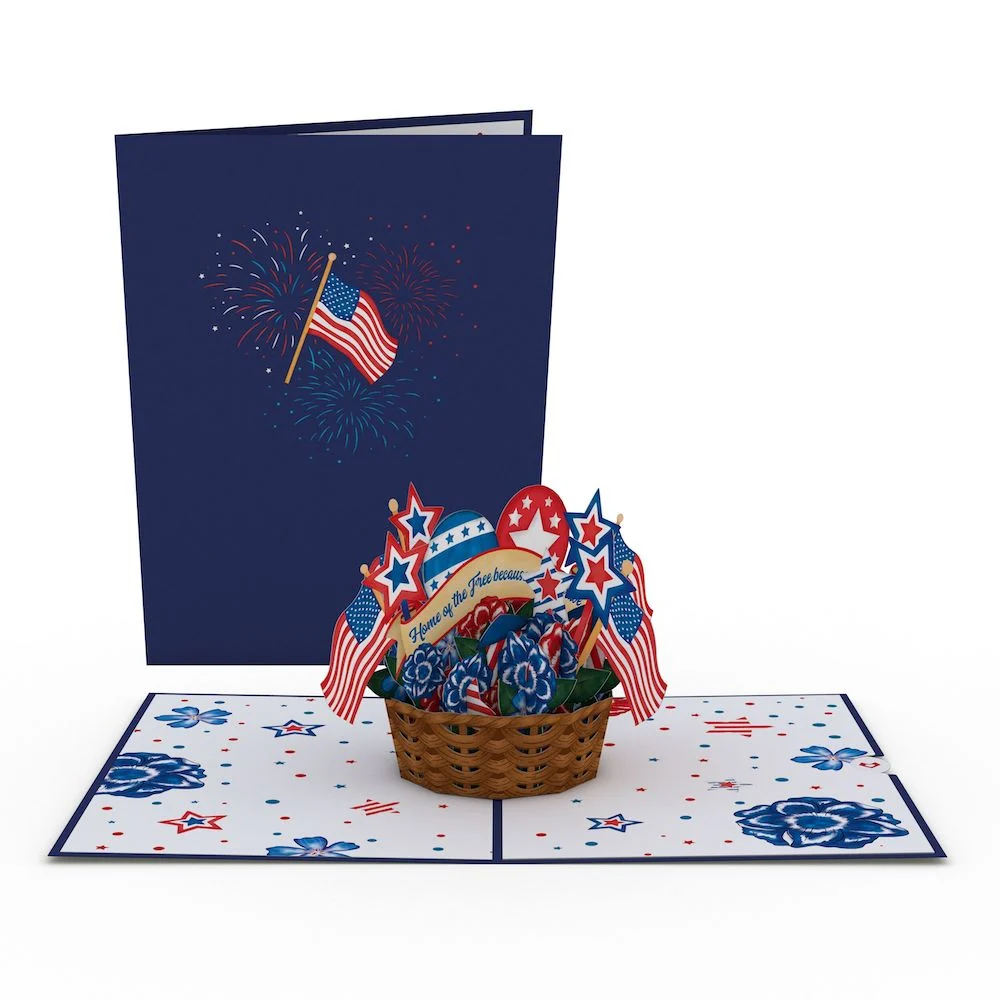 Lovepop Patriotic 3-Pack Basket - Image 4