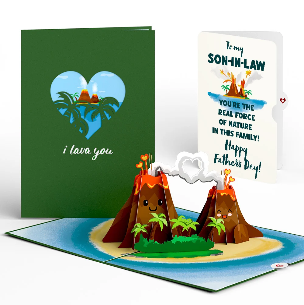 Lovepop I Lava You Father's Day Pop-Up Card and Sentiment Set for Son-in-law