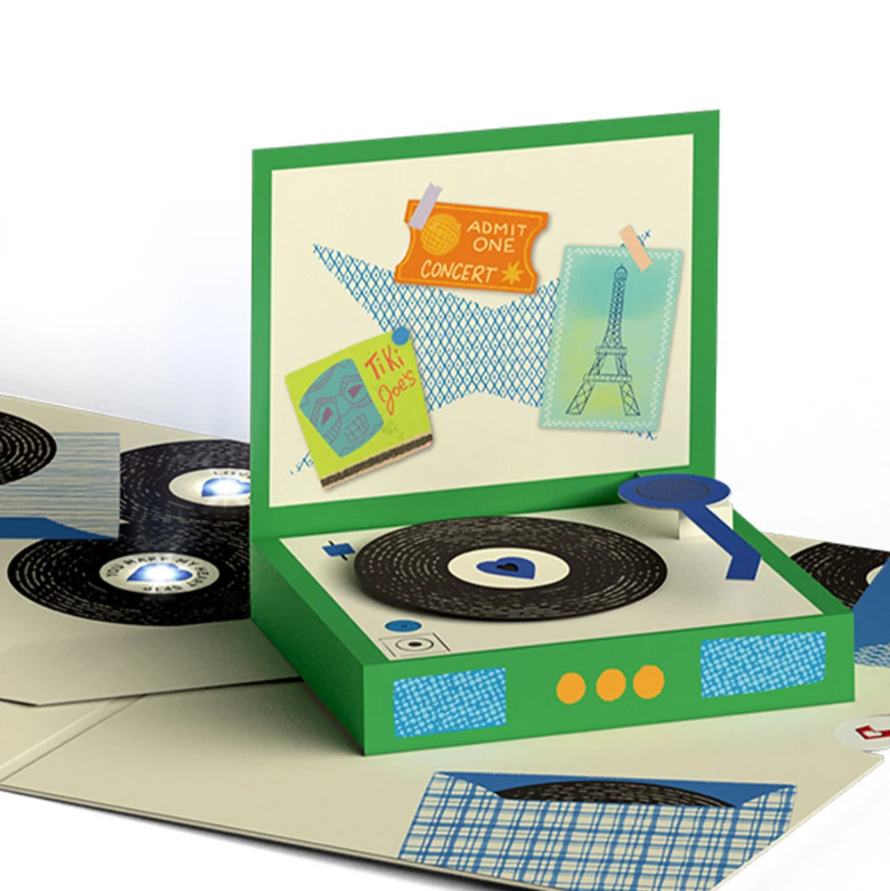 Lovepop It Had to Be You Father’s Day Music and Lights Pop-Up Card and Sentiment Set Cream - Image 3