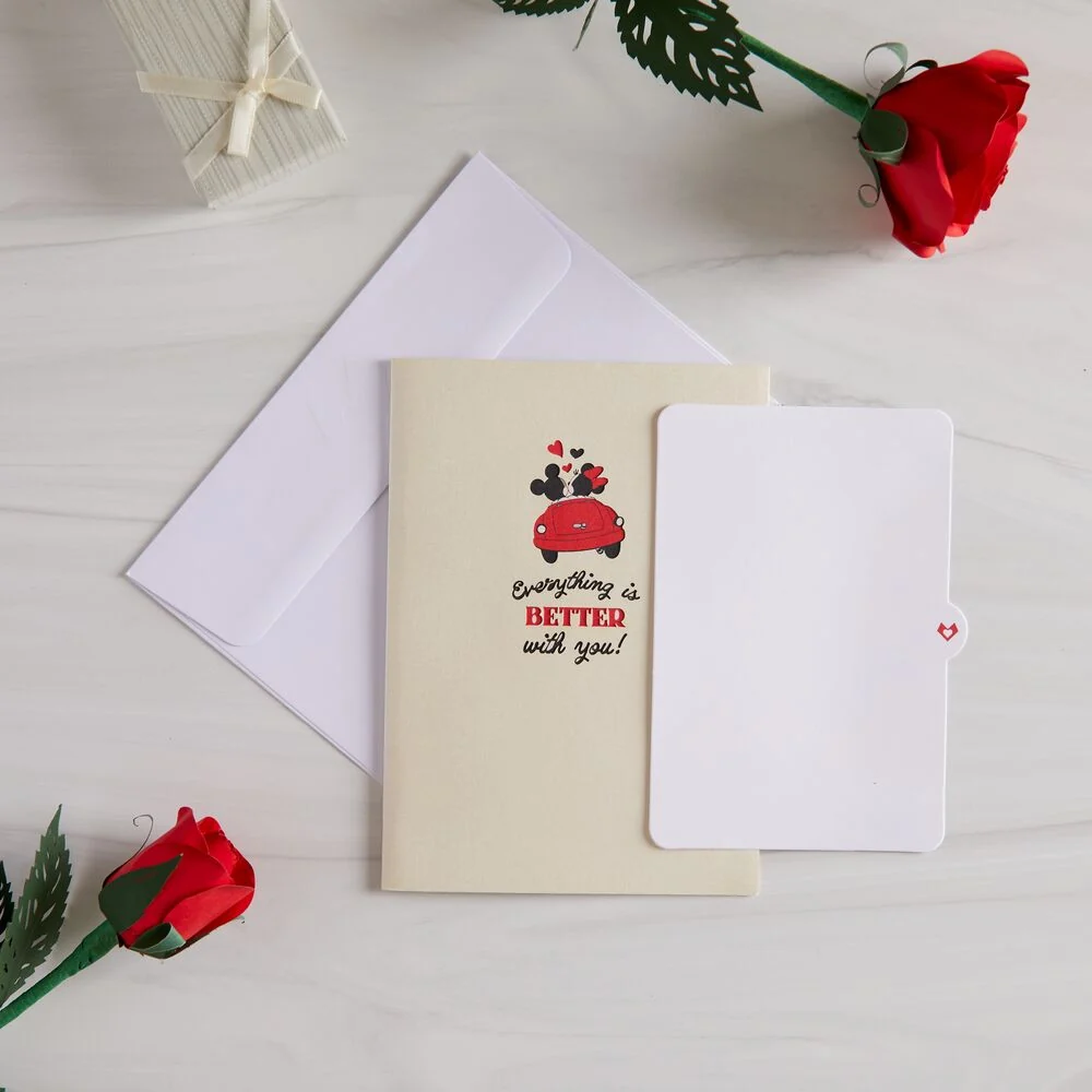 Lovepop Disney's Mickey & Minnie Everything is Better with You Pop-Up Card - Image 6