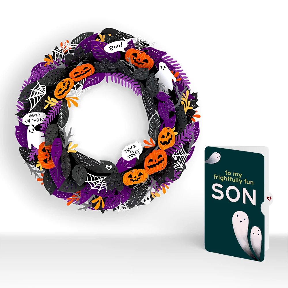 Lovepop Halloween Wreath and Sentiment Set for Son
