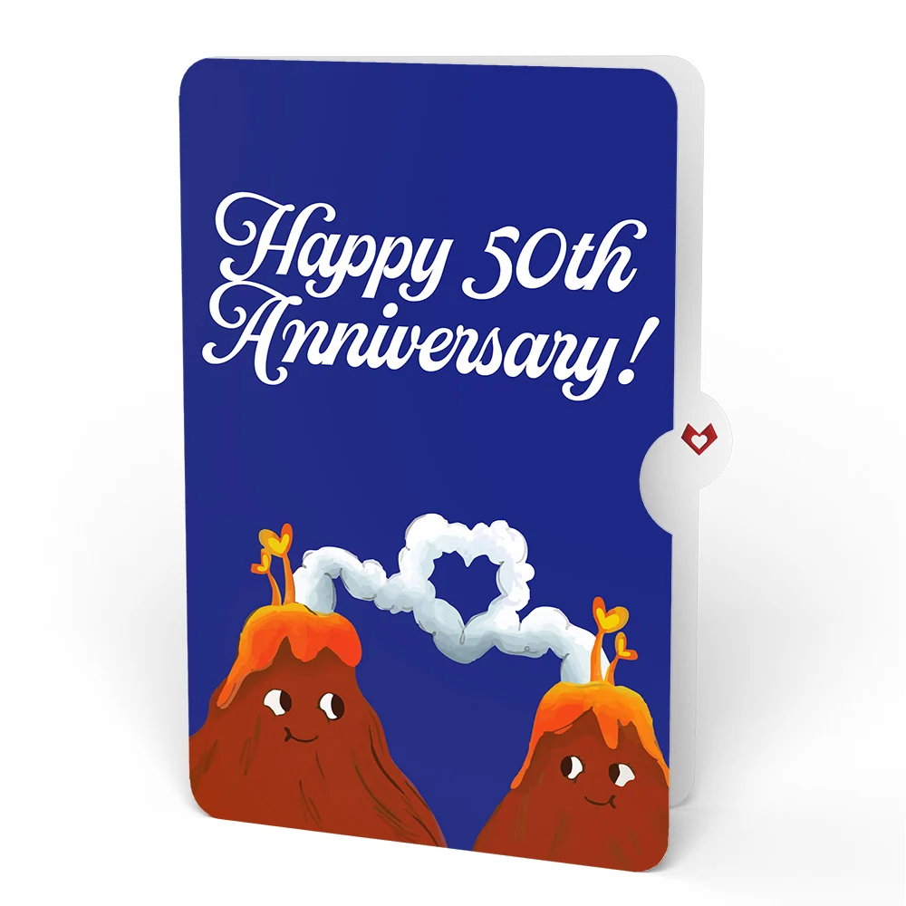 Lovepop I Lava You 50th Anniversary Light-Up Pop-Up Card and Sentiment Set - Image 4