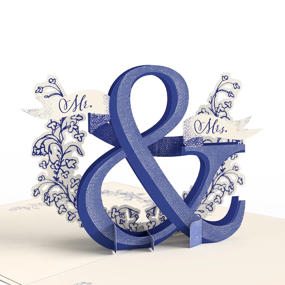 Lovepop Better Together Mr. & Mrs. Wedding Pop-Up Card - Image 5