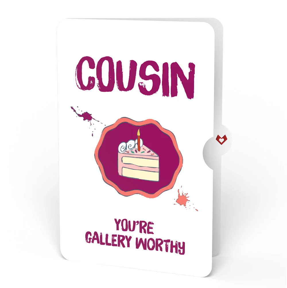 Lovepop Happy Birthday to a True Masterpiece Pop-Up Card and Sentiment Set for Cousin - Image 4