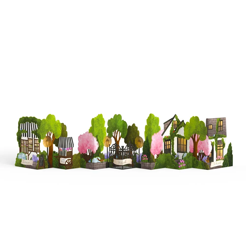 Lovepop Loving You is a Walk in the Park Loooooong Card (Expands to 2 feet) - Image 6
