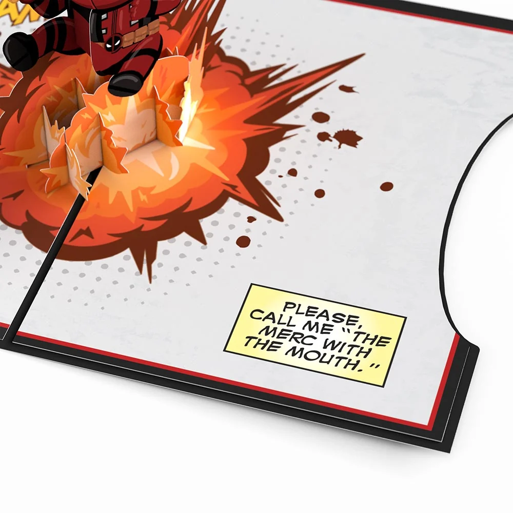 Lovepop Marvel Deadpool Birthday 4-in-1 Nesting Card - Image 5