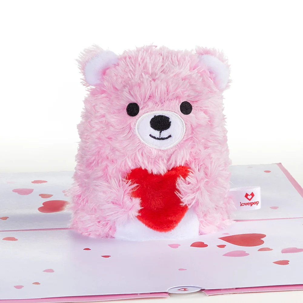 Lovepop 'You Make Me Beary Happy' Plushpop Card - Image 2