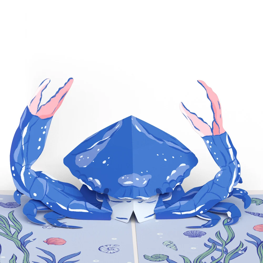Lovepop Blue Crab Mother’s Day Pop-Up Card and Sentiment Set - Image 3