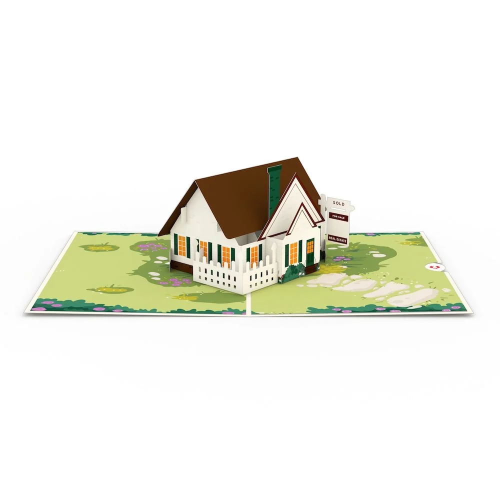Lovepop House for Sale Pop-Up Card - Image 3
