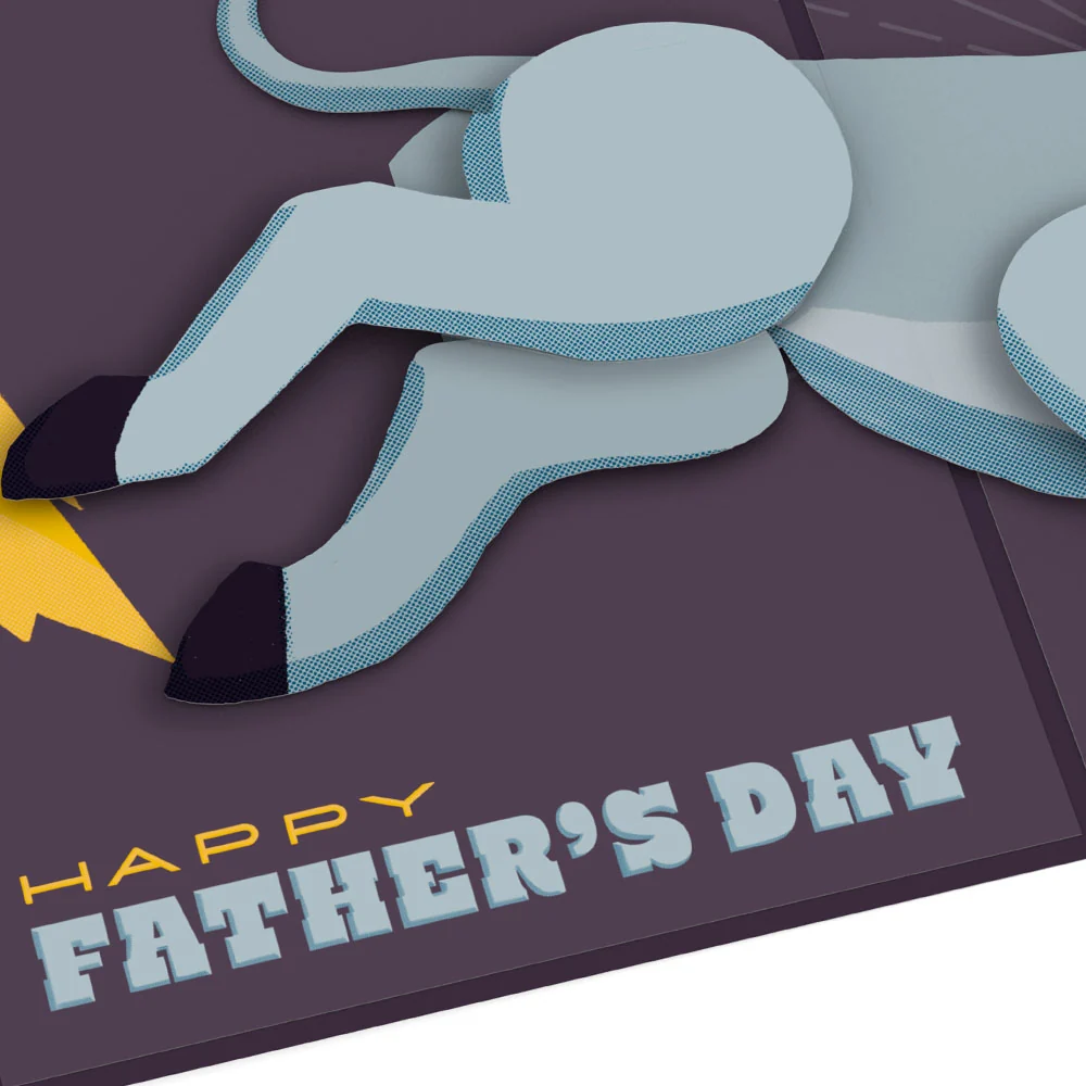 Lovepop Kick Ass Father’s Day Pop-Up Card - Image 3