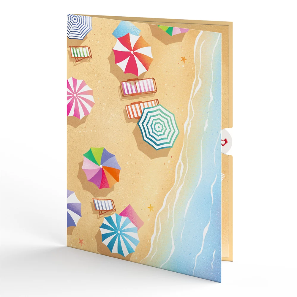Lovepop Perfect Beach Day Pop-Up Card Chair - Image 5