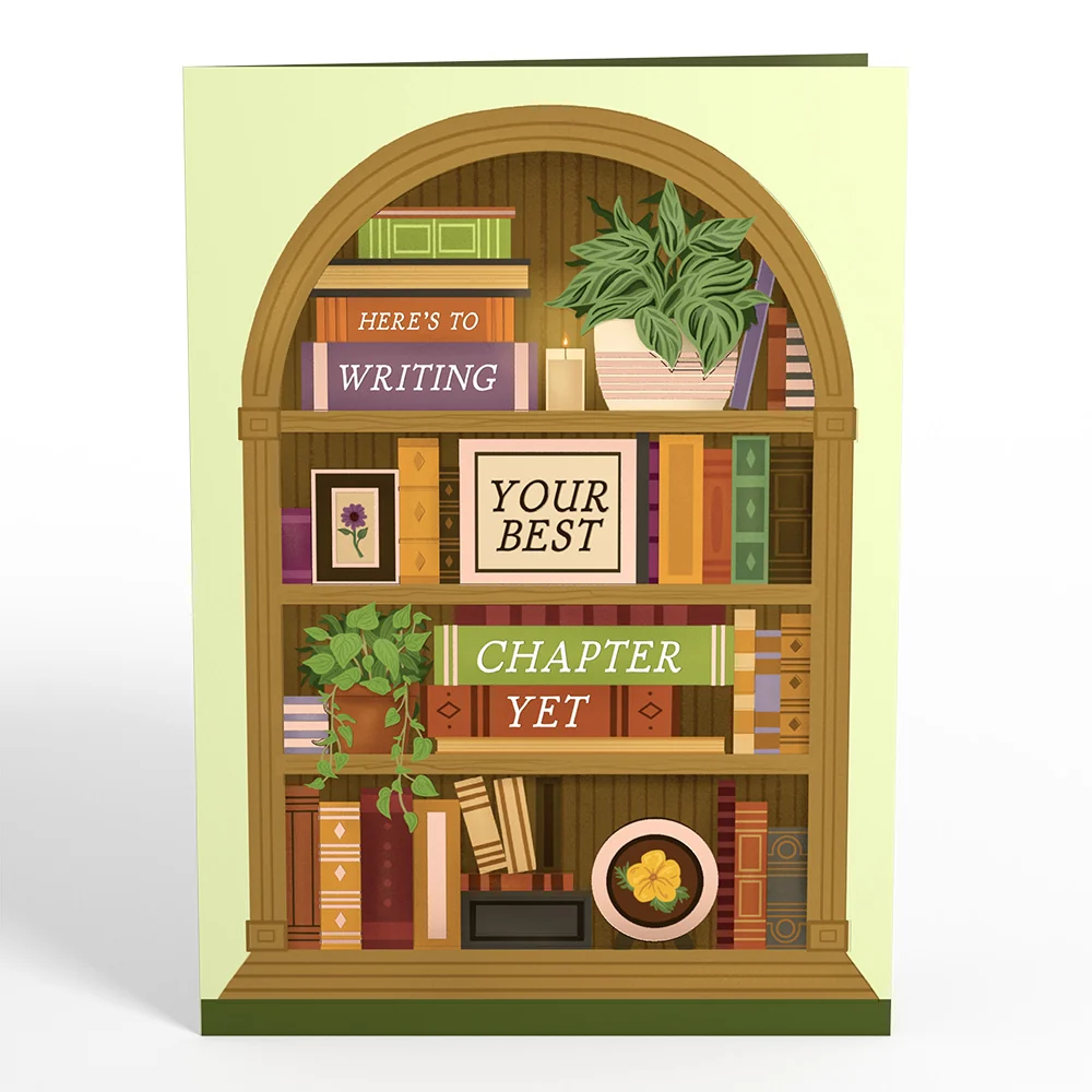 Lovepop Best Chapter Yet Petal Pressed Bookmark Card - Image 5
