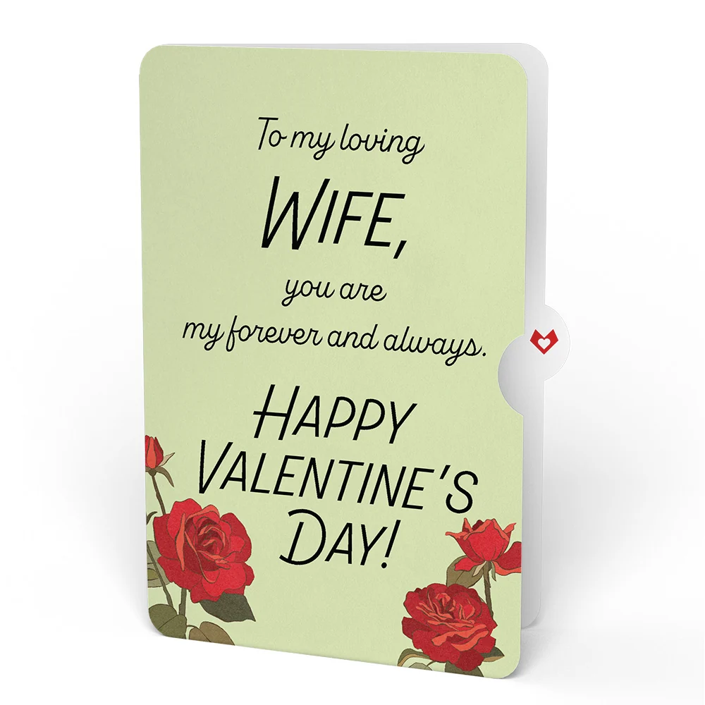 Lovepop Red Rose Valentine Grand Bouquet and Sentiment Set for Wife Vase - Image 4