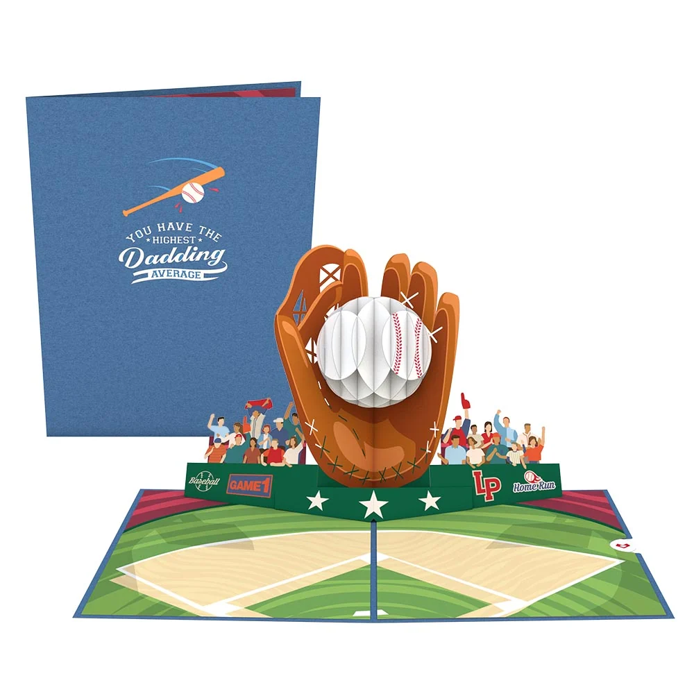 Lovepop Dad's Home Run Pop-Up Card