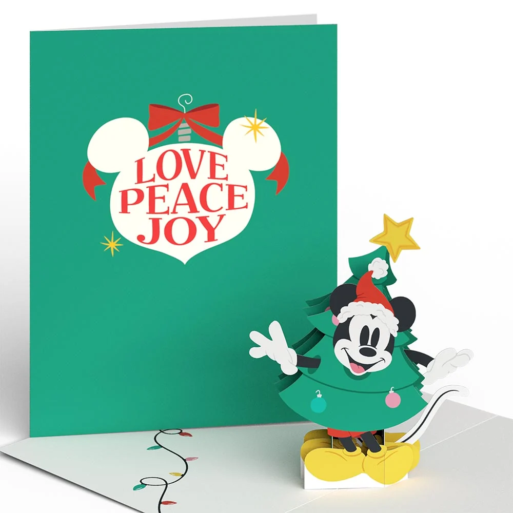 Lovepop Disney’s Mickey Mouse Holiday Box Set (Assorted 12-Pack): Paperpop Card - Image 3