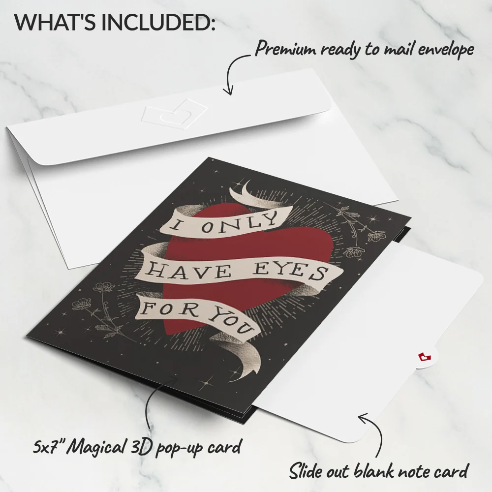 Lovepop Only Have Eyes for You Pop-Up Card - Image 6