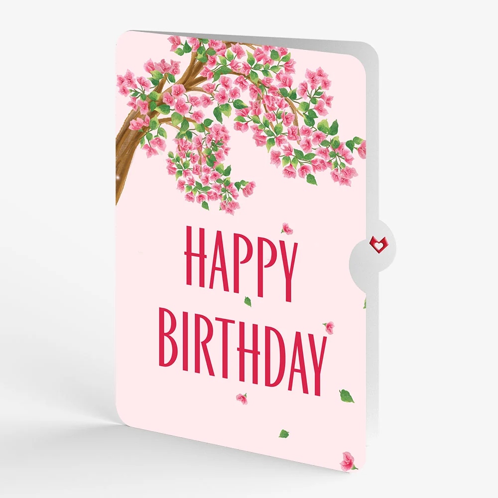Lovepop Bougainvillea Garden Birthday Pop-Up Card and Sentiment Set Chair - Image 4