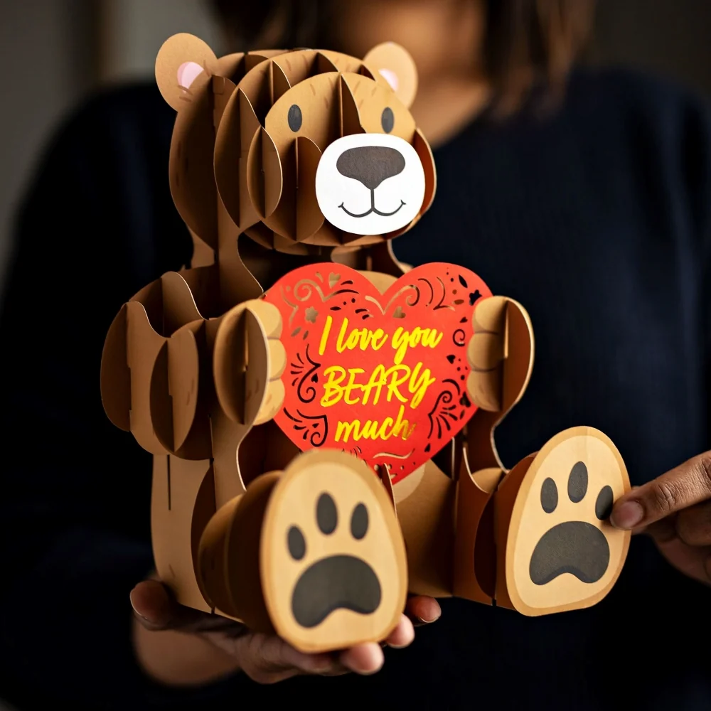 Lovepop Giant Love Bear Pop-Up Gift Scale - Image 3