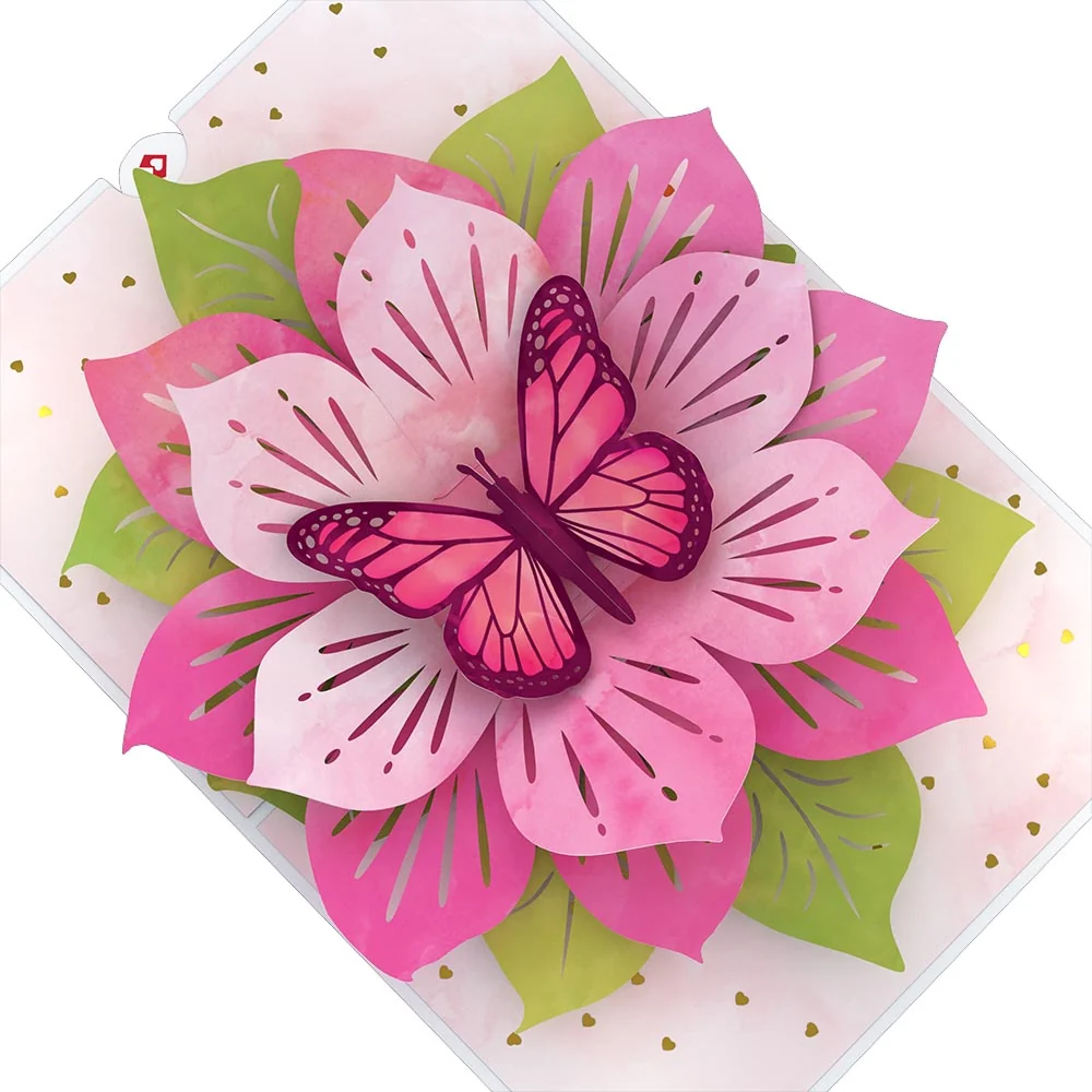 Lovepop Valentine’s Day Butterfly Pop-Up Card - Image 2