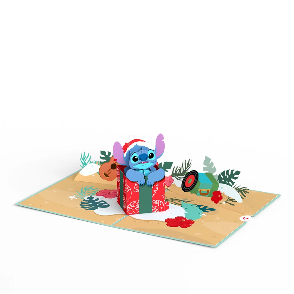 Lovepop Disney’s Stitch Aloha Christmas! Pop-Up Card - Image 3
