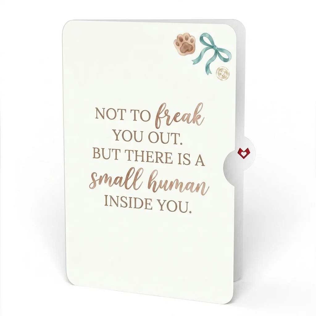 Lovepop Beary Special Delivery Pregnancy Pop-Up Card and Sentiment Set - Image 4