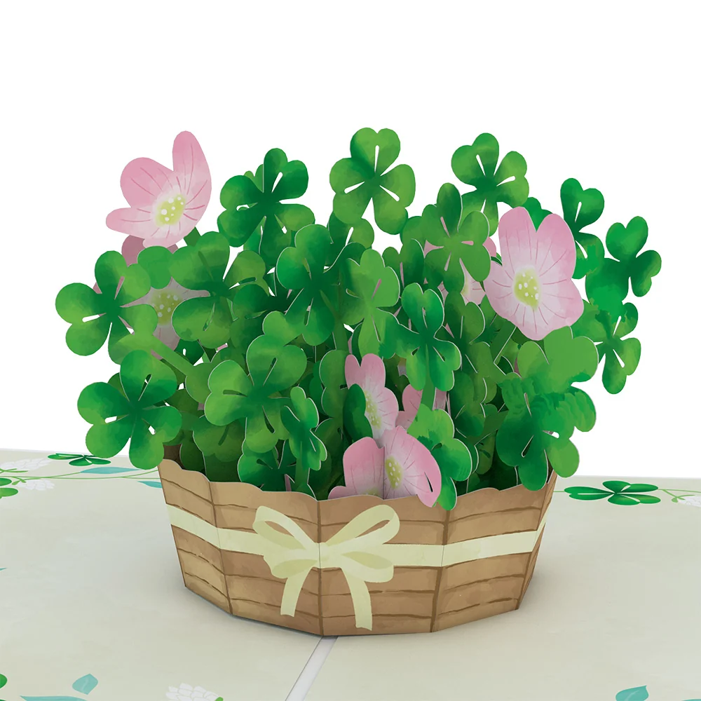 Lovepop Lucky Shamrock 3-Pack Basket - Image 5