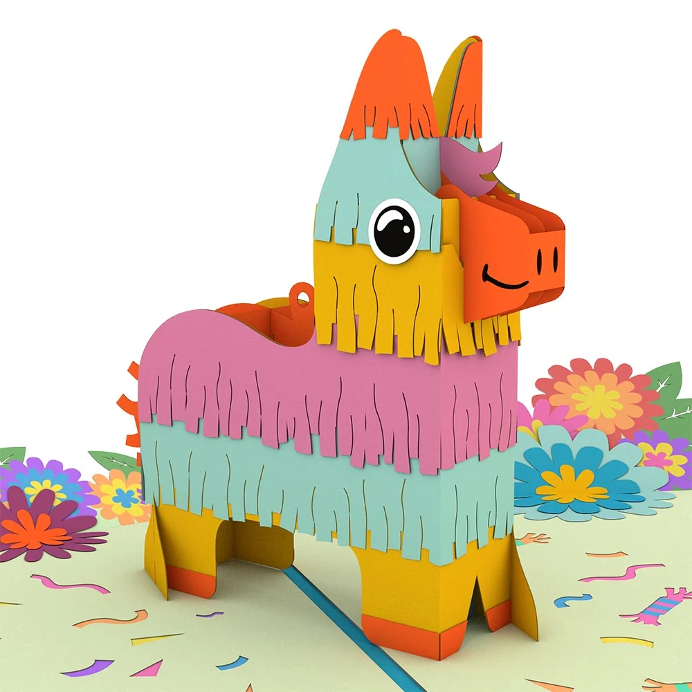 Lovepop Pinata 50th Birthday Pop-Up Card and Sentiment Set - Image 3