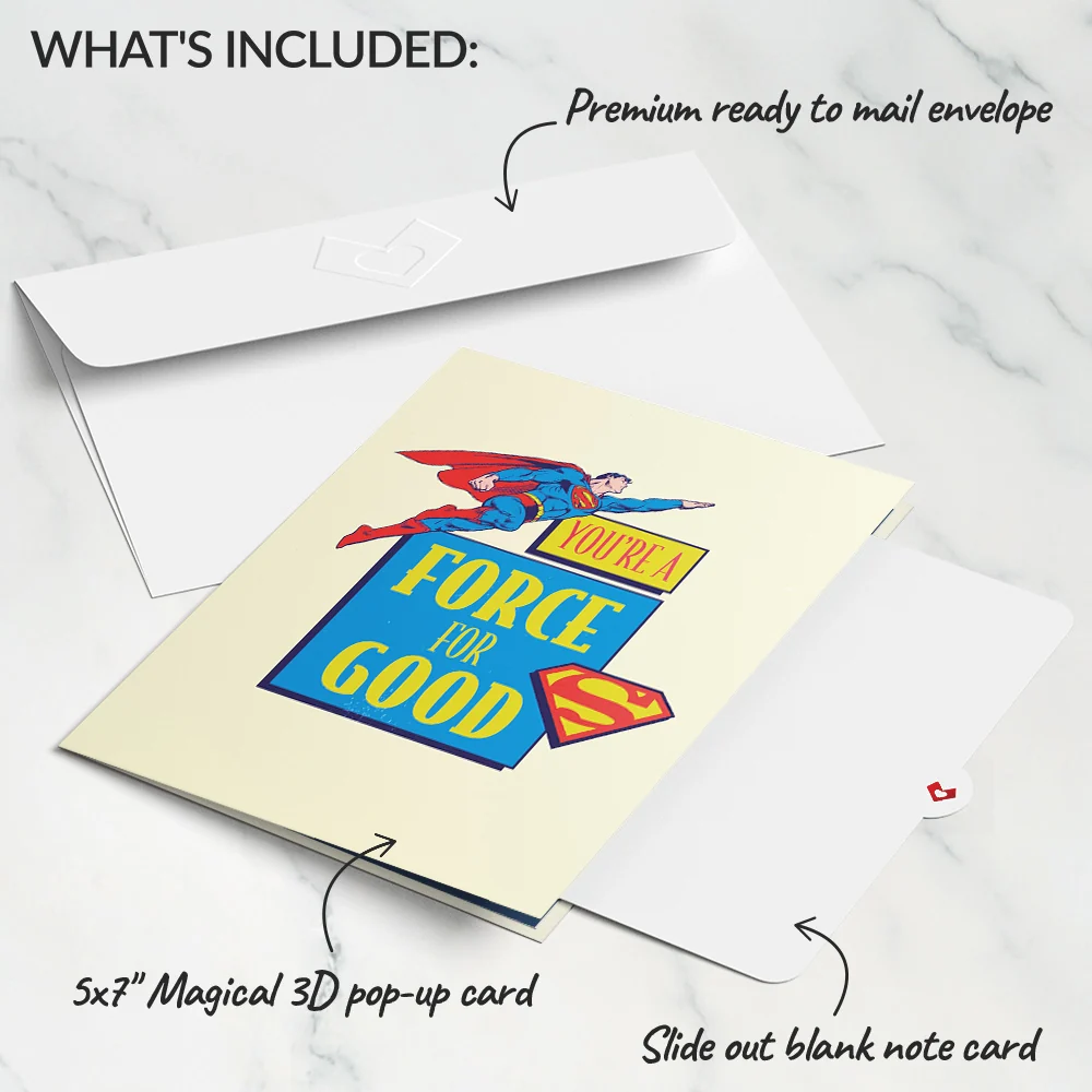 Lovepop Superman Have a Legendary Day Pop-Up Card - Image 6