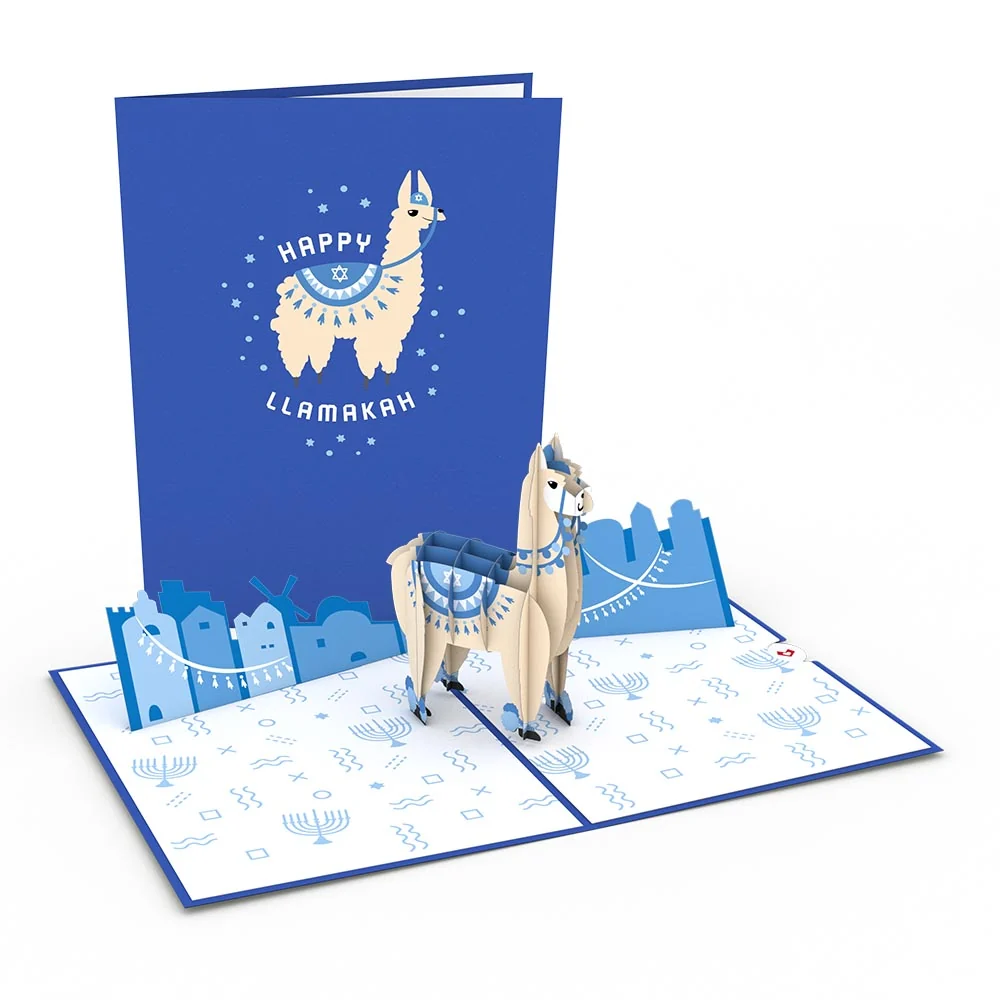 Lovepop Happy Llamakah Pop-Up Card