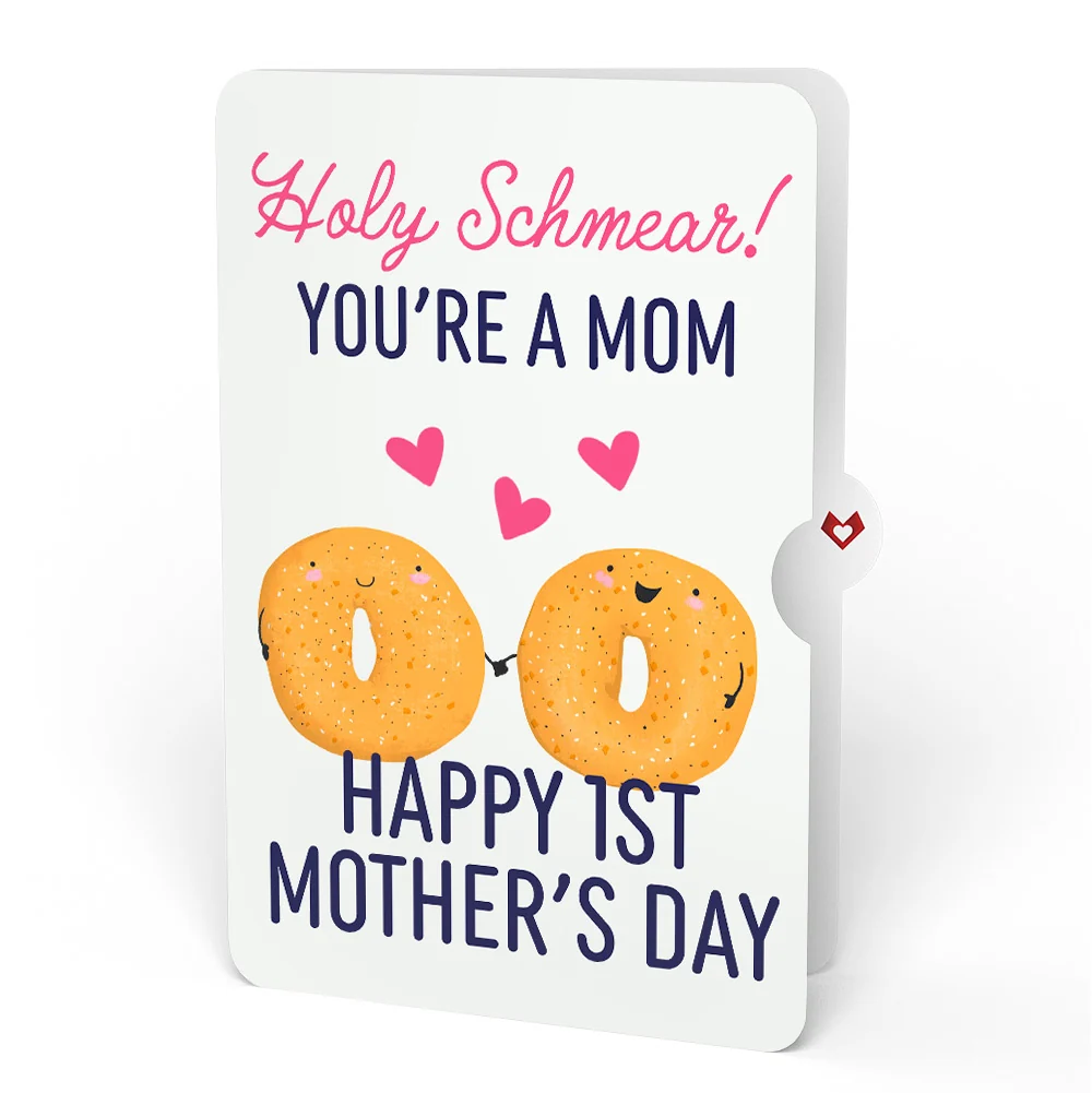 Lovepop You Are My Everything Bagel Mother’s Day Pop-Up Card and Sentiment Set for New Mom Plate - Image 4