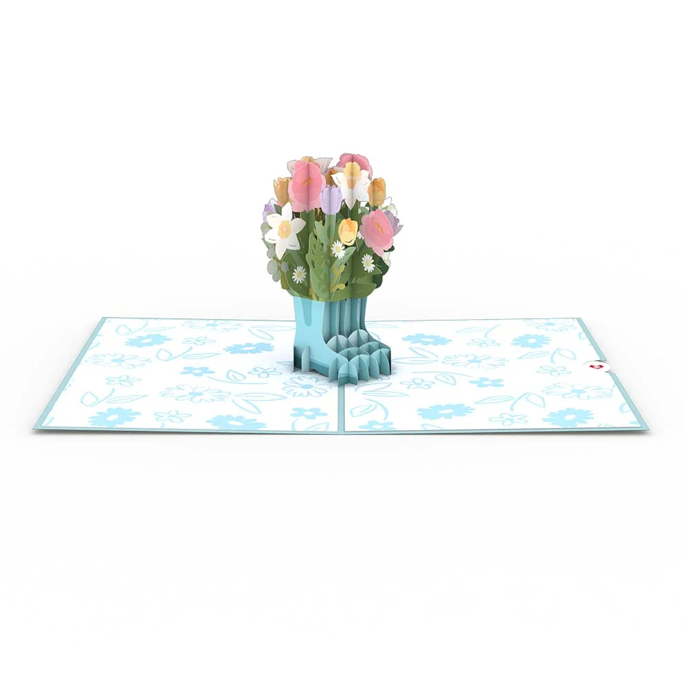 Lovepop Mother’s Day Gardening Boots Pop-Up Card - Image 3