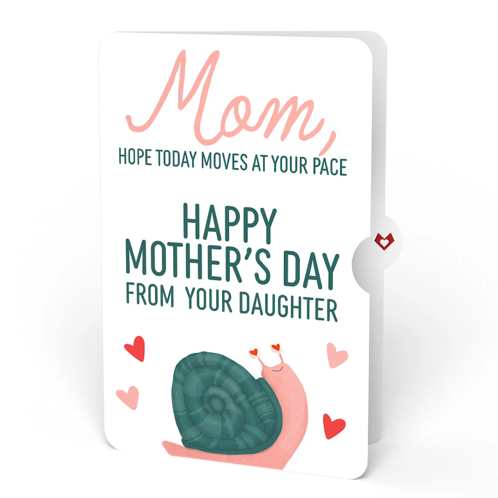 Lovepop Love You Slow Much Snail Mother’s Day Pop-Up Card and Sentiment Set for Mom - Image 4